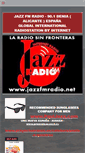 Mobile Screenshot of jazzfmradio.net